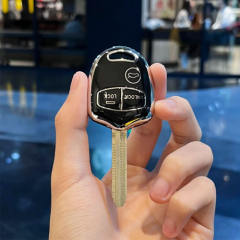 For Mitsubishi 3 button TPU protective key case, please choose the color