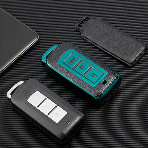 For Mitsubishi 3 button TPU protective key case, please choose the color