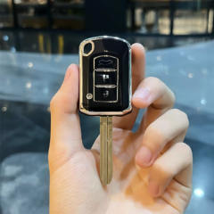 For Mitsubishi 3 button TPU protective key case, please choose the color
