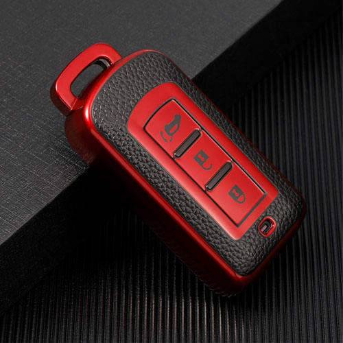 For Mitsubishi 3 button TPU protective key case, please choose the color