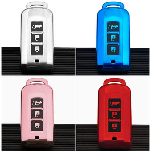 For Mitsubishi 3 button TPU protective key case, please choose the color