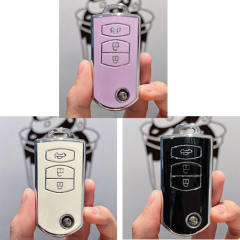 For Mazda 3 button TPU protective key case, please choose the color