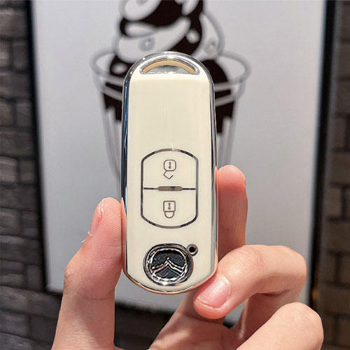 For Mazda 2 button TPU protective key case, please choose the color