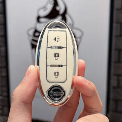 For Nissan 3 button TPU protective key case, please choose the color