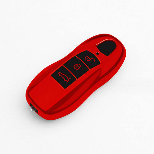 For Porsche 3 button TPU protective key case, please choose the color