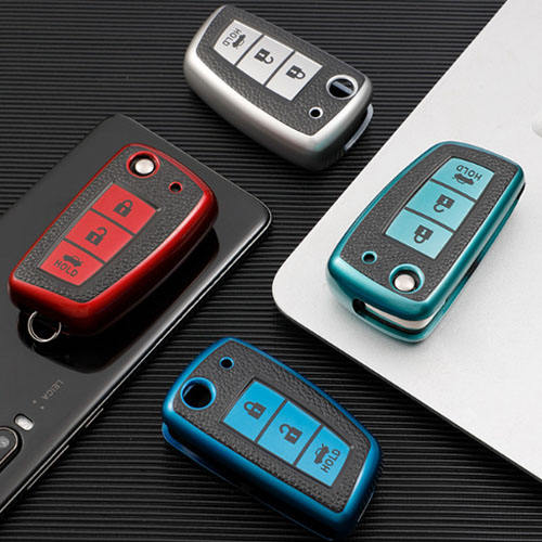 For Nissan 3 button TPU protective key case, please choose the color