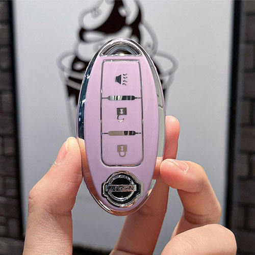 For Nissan 3 button TPU protective key case, please choose the color