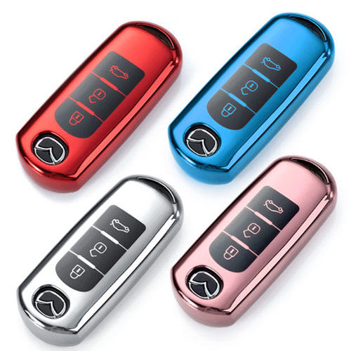 For Mazda 3 button TPU protective key case, please choose the color
