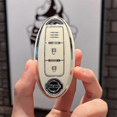 For Nissan 2 button TPU protective key case, please choose the color