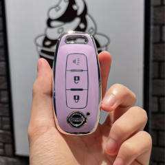 For Nissan 3 button TPU protective key case, please choose the color