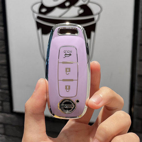 For Nissan 3 button TPU protective key case, please choose the color
