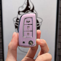 For Nissan 3 button TPU protective key case, please choose the color