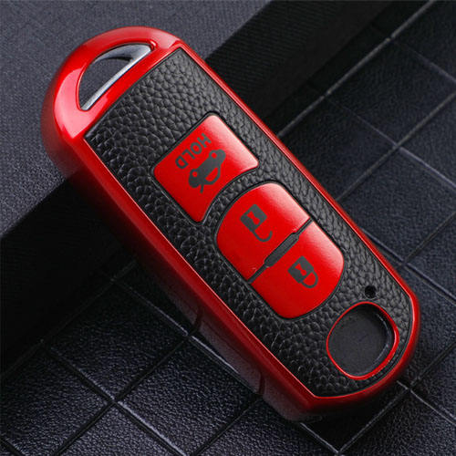 For Mazda 3 button TPU protective key case, please choose the color