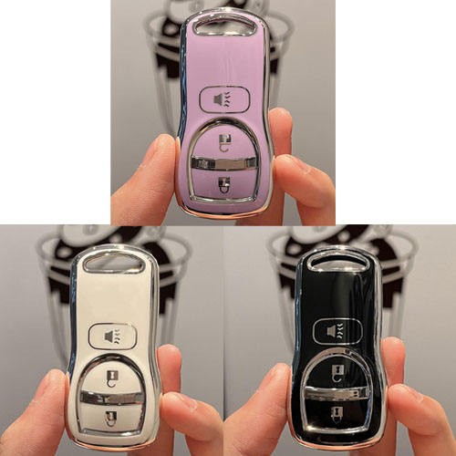 For Nissan 3 button TPU protective key case, please choose the color