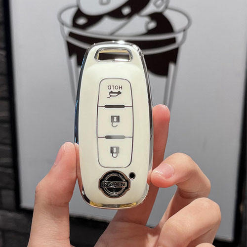 For Nissan 3 button TPU protective key case, please choose the color