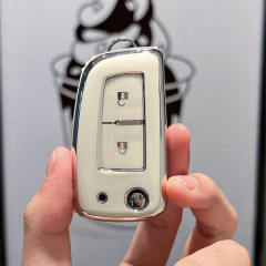 For Nissan 2 button TPU protective key case, please choose the color