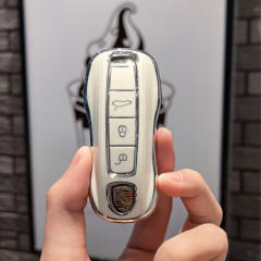 For Porsche 3 button TPU protective key case, please choose the color