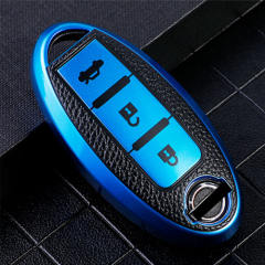 For Nissan 3 button TPU protective key case, please choose the color