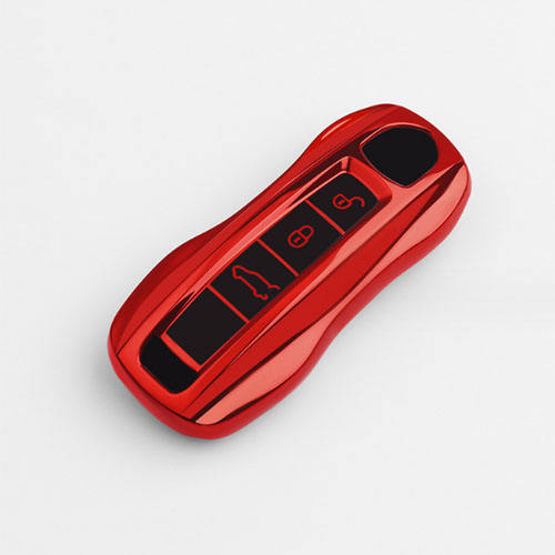 For Porsche 3 button TPU protective key case, please choose the color