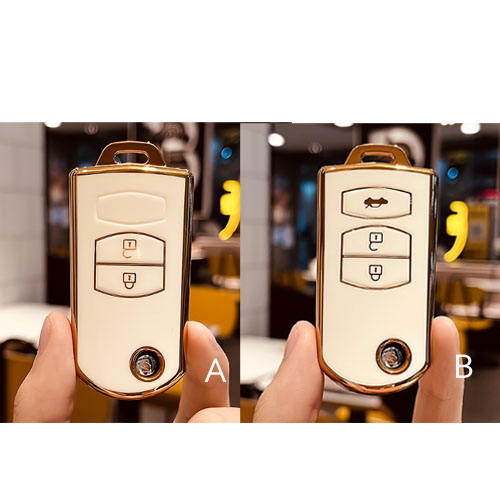 For Mazda 2/3 button TPU protective key case, please choose the model (A/B)