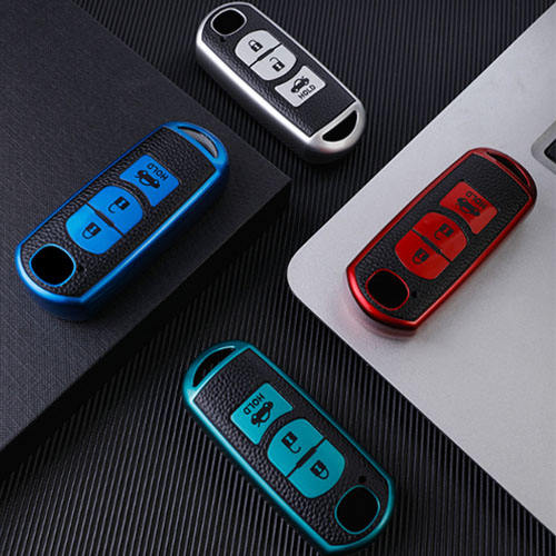 For Mazda 3 button TPU protective key case, please choose the color