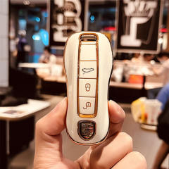 For Porsche 3 button TPU protective key case,please choose the model(A/B)