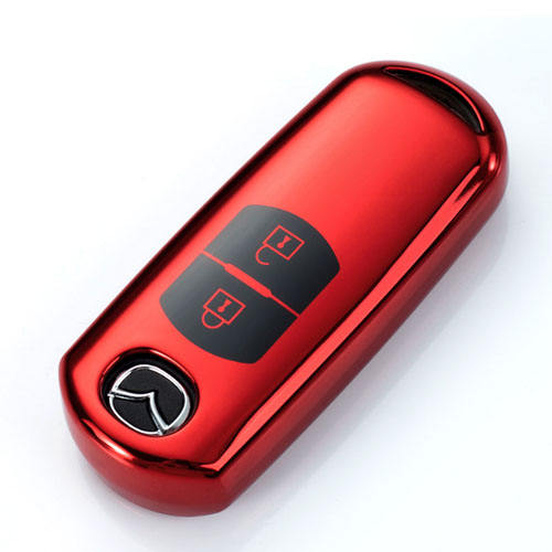 For Mazda 2 button TPU protective key case, please choose the color