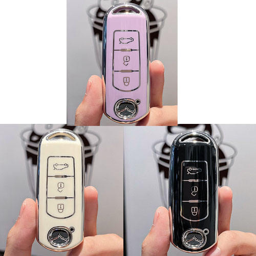 For Mazda 3 button TPU protective key case, please choose the color