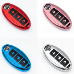 For Nissan 3 button TPU protective key case, please choose the color