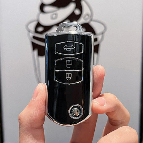 For Mazda 3 button TPU protective key case, please choose the color