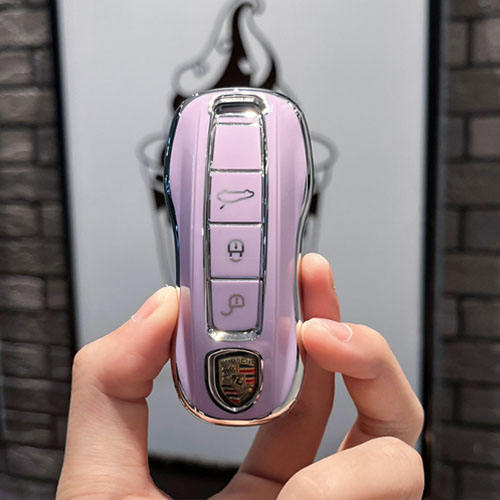For Porsche 3 button TPU protective key case, please choose the color