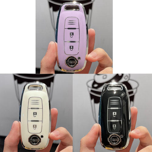 For Nissan 2 button TPU protective key case, please choose the color