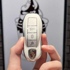 For Porsche 3 button TPU protective key case, please choose the color