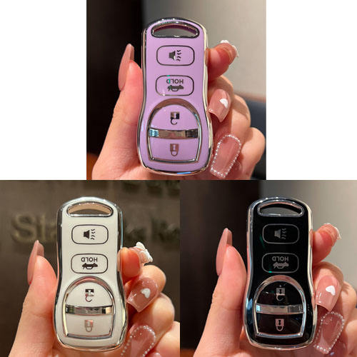 For Nissan 4 button TPU protective key case, please choose the color