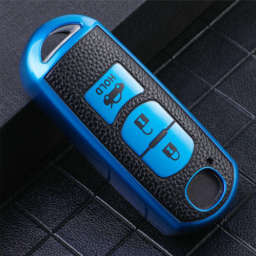 For Mazda 3 button TPU protective key case, please choose the color