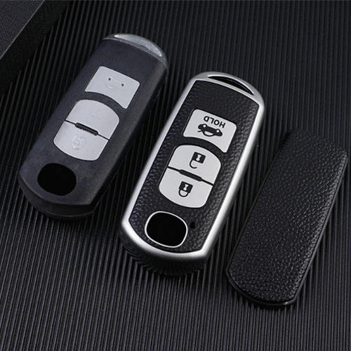 For Mazda 3 button TPU protective key case, please choose the color