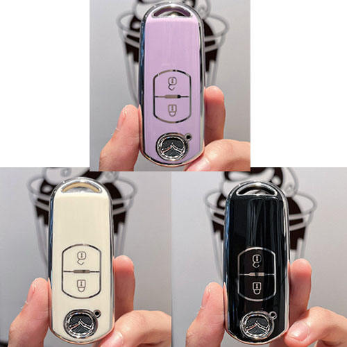 For Mazda 2 button TPU protective key case, please choose the color