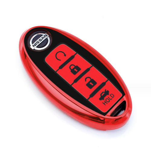 For Nissan 4 button TPU protective key case, please choose the color