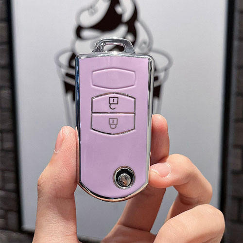 For Mazda 2 button TPU protective key case, please choose the color