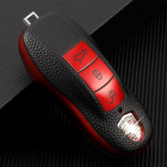 For Porsche 3 button TPU protective key case, please choose the color