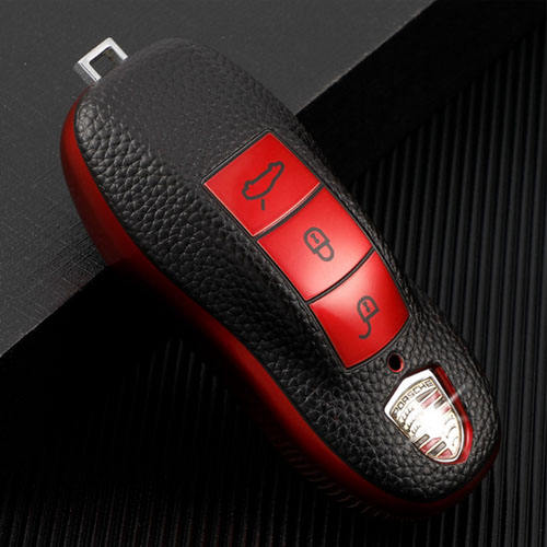 For Porsche 3 button TPU protective key case, please choose the color