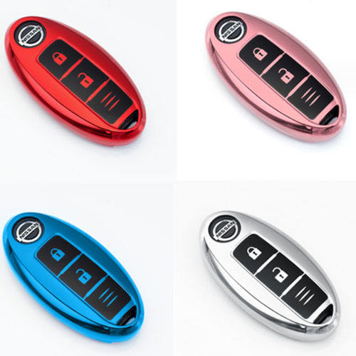 For Nissan 2 button TPU protective key case, please choose the color