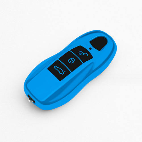 For Porsche 3 button TPU protective key case, please choose the color
