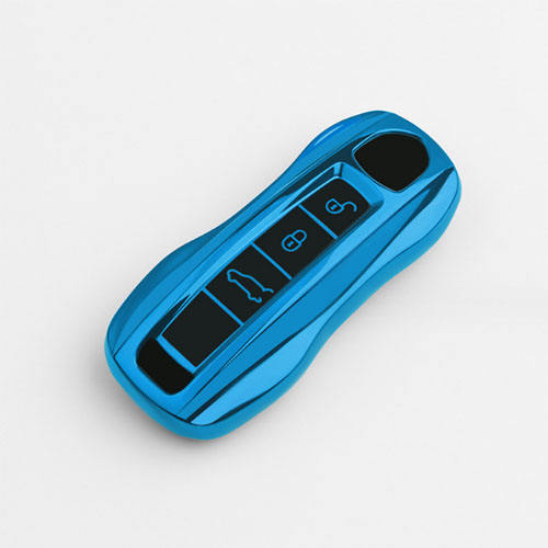 For Porsche 3 button TPU protective key case, please choose the color