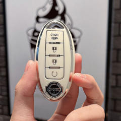 For Nissan 4 button TPU protective key case, please choose the color