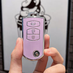 For Mazda 3 button TPU protective key case, please choose the color