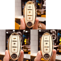 For Nissan 2/3 button TPU protective key case,please choose the model(A/B/C)