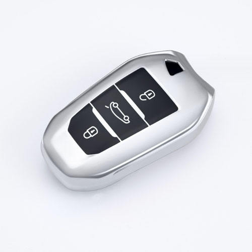 For Peugeot 3 button TPU protective key case, please choose the color