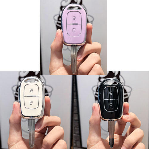 For Re-nault 2 button TPU protective key case, please choose the color