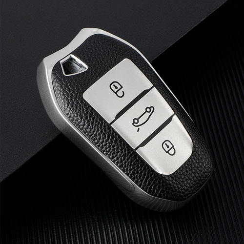 For Peugeot 3 button TPU protective key case, please choose the color